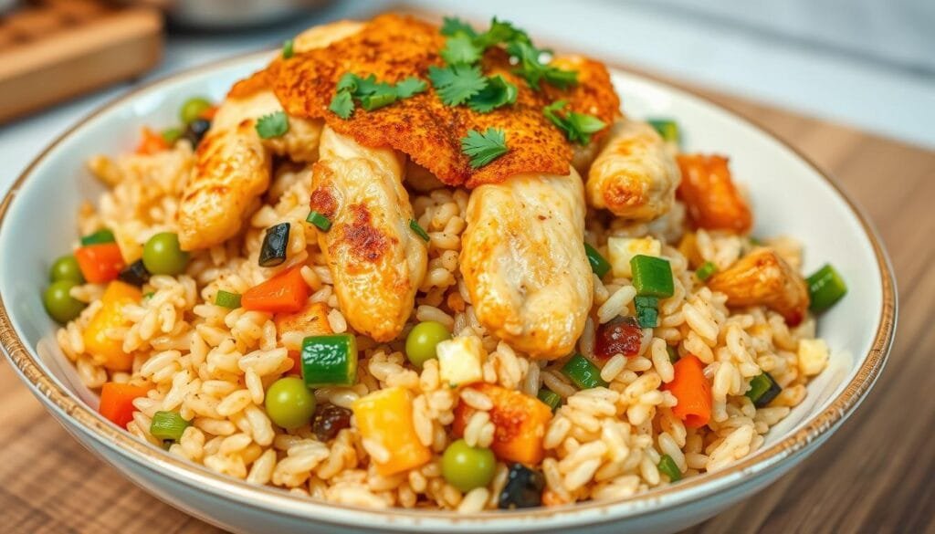 Air Fryer Chicken Fried Rice Texture Tips