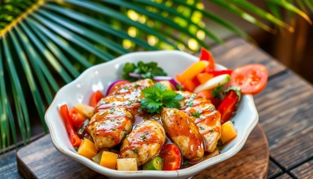 Brazilian Coconut Chicken Leftovers