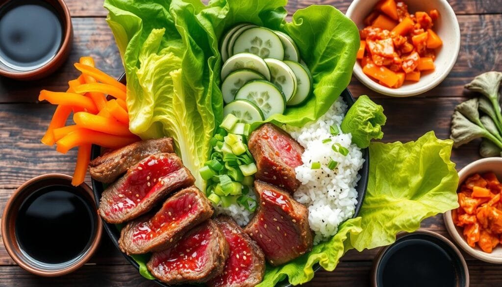 Bulgogi bowl ingredients