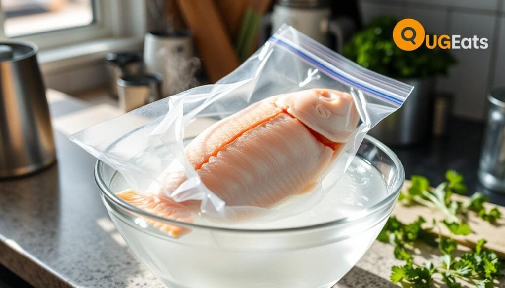 Catfish Thawing Process