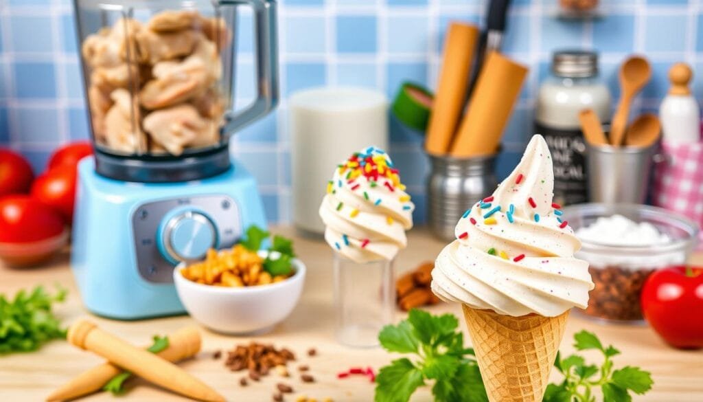 Chicken Ice Cream Recipe Preparation