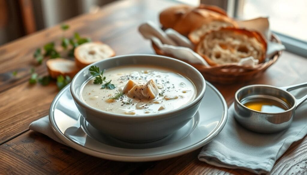 Chicken and Leek Soup Serving Suggestions