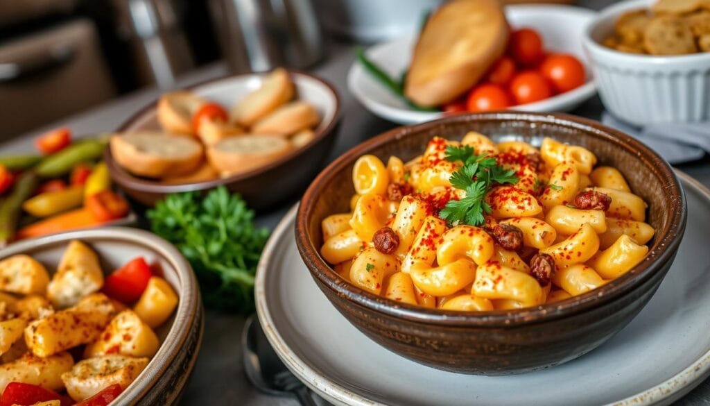 Chorizo Mac and Cheese Serving Suggestions
