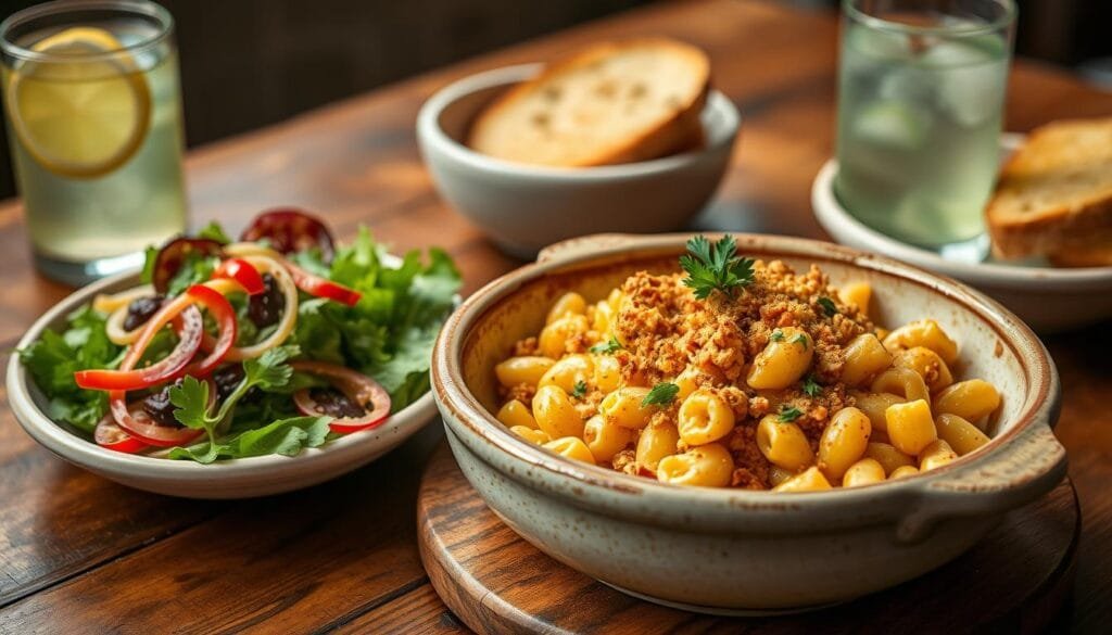 Chorizo Macaroni and Cheese Serving Suggestions