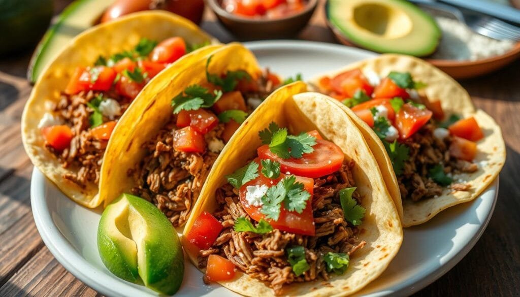 Corned Beef Breakfast Tacos