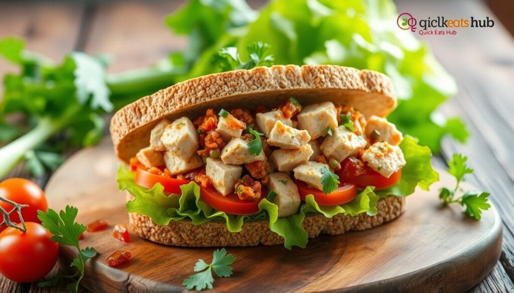 Healthy Kimchi Tuna Sandwich Nutrition