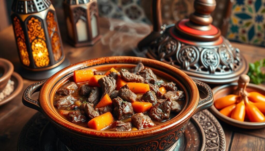 Moroccan meat stew