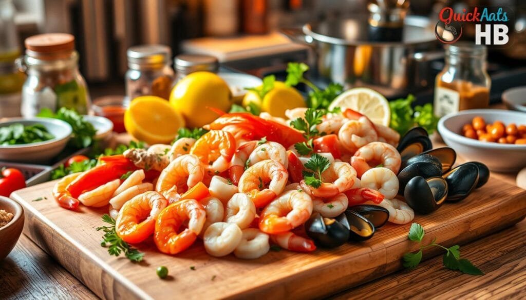 Seafood Tango Balanced Dish Preparation