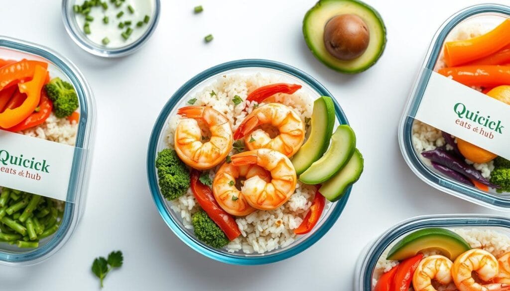 Shrimp Rice Bowl Meal Prep