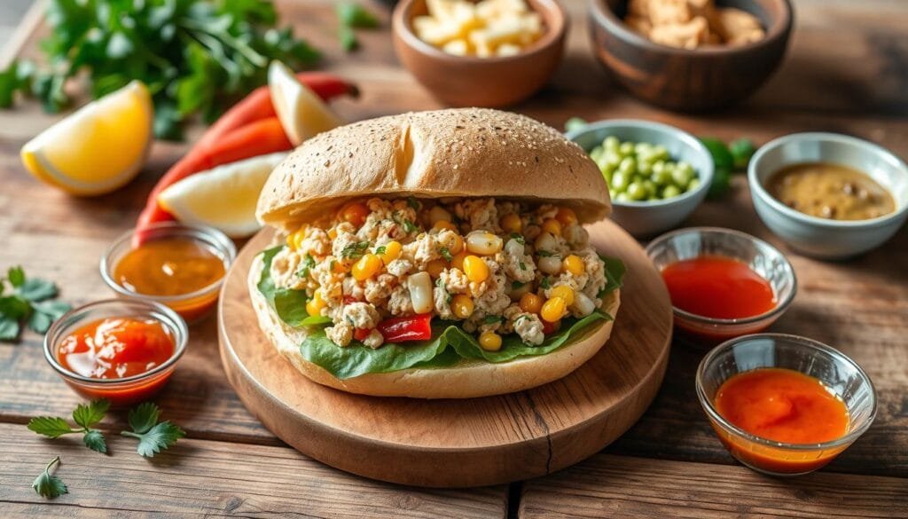 Tuna Sweetcorn Sandwich Flavor Enhancements