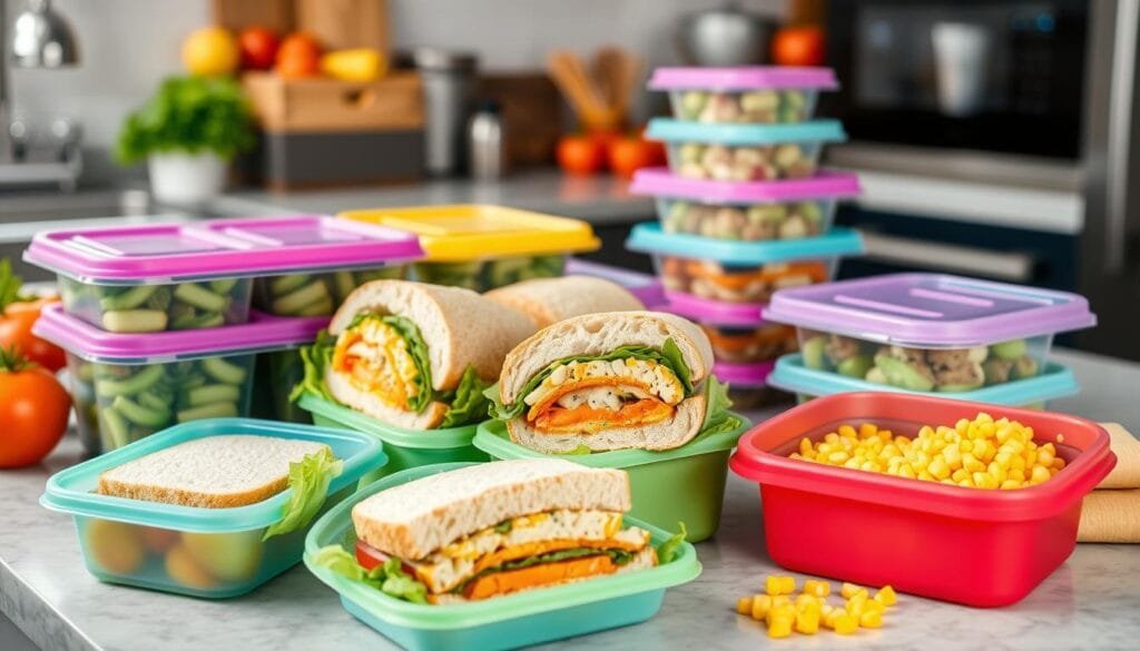 Tuna Sweetcorn Sandwich Meal Prep