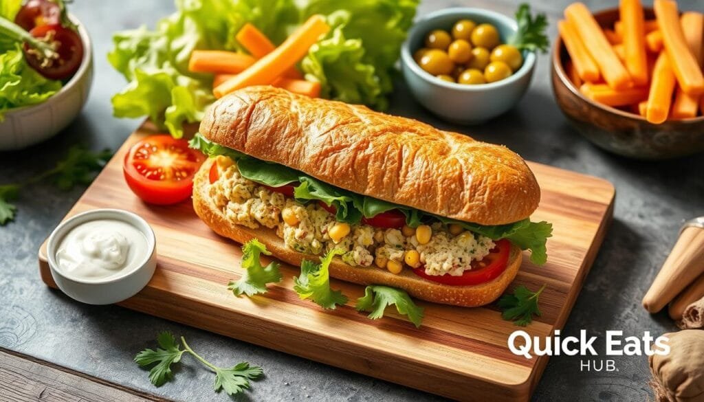 Tuna Sweetcorn Sandwich Serving Suggestions