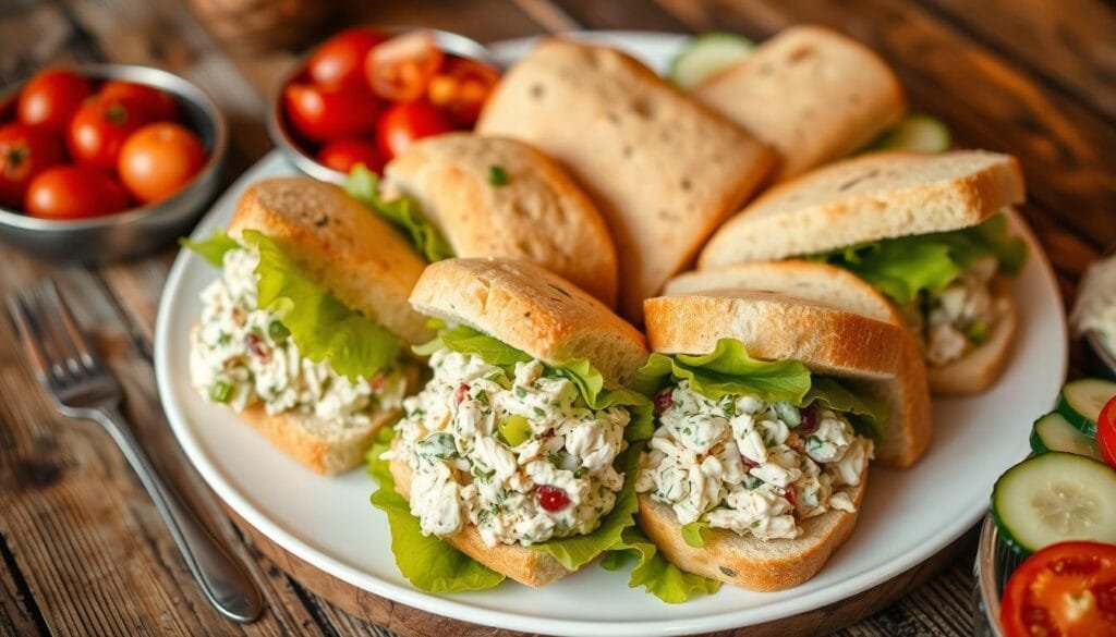 chicken salad sandwiches