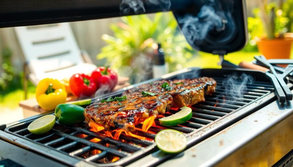 grilling chipotle steak