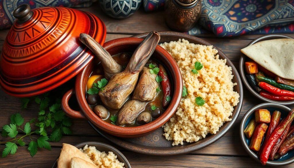 moroccan rabbit tagine