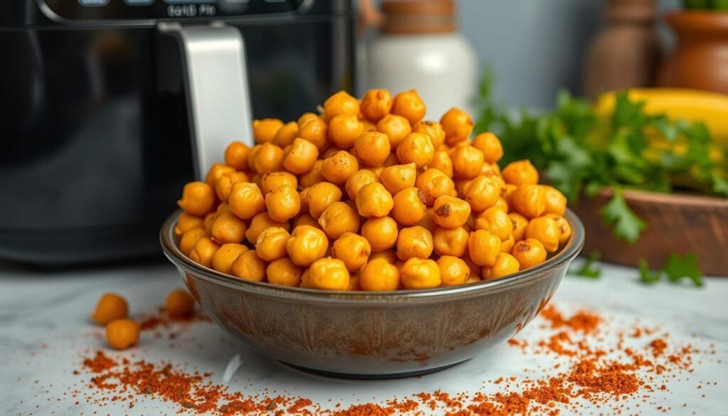 Air Fryer Chickpeas