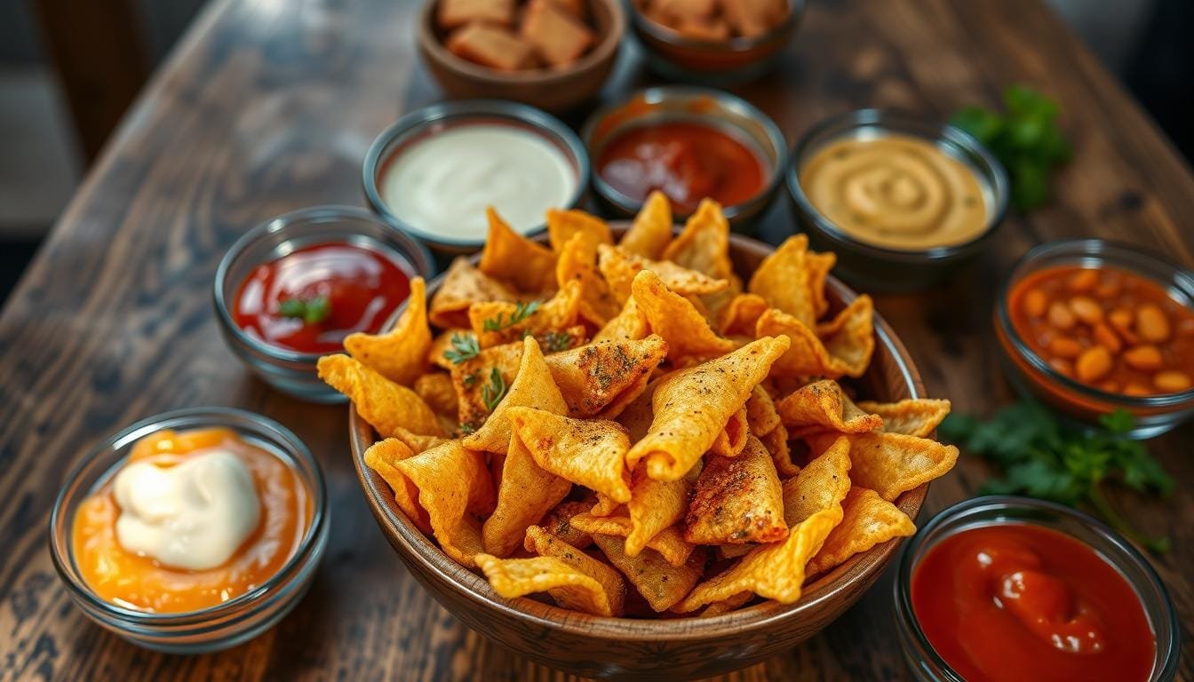 Air Fryer Pasta Chips