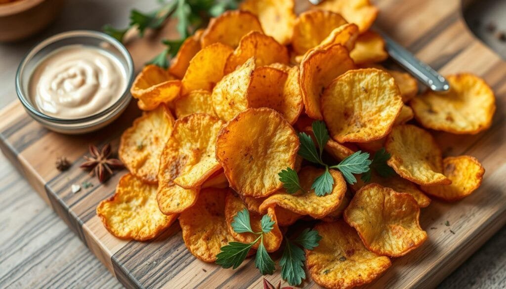 Air Fryer Potato Chips