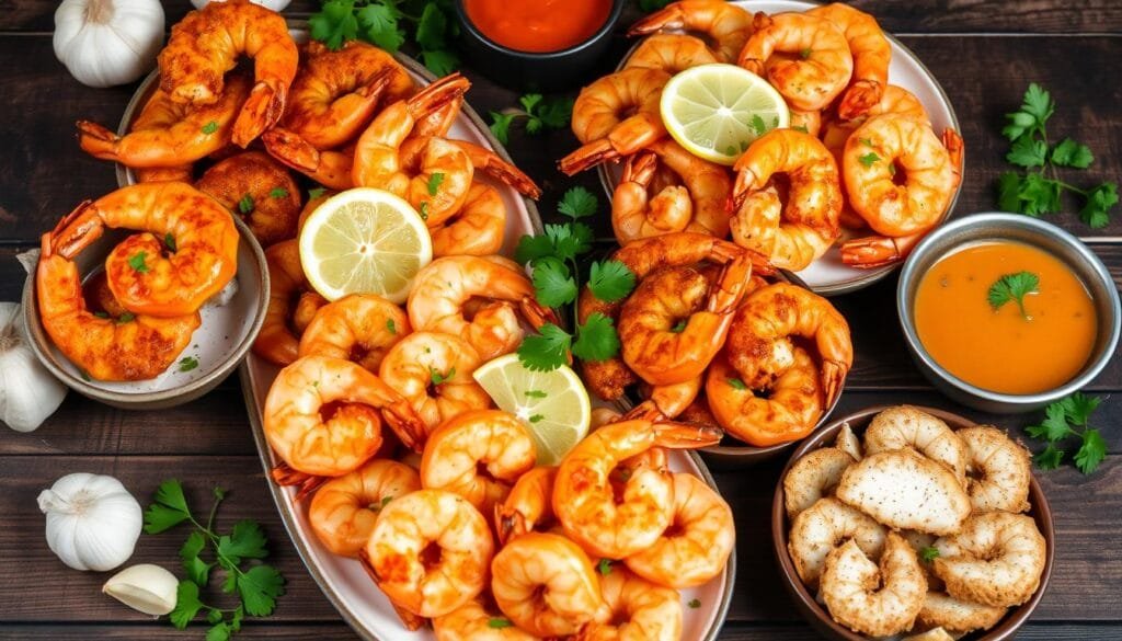 Air Fryer Shrimp Variations