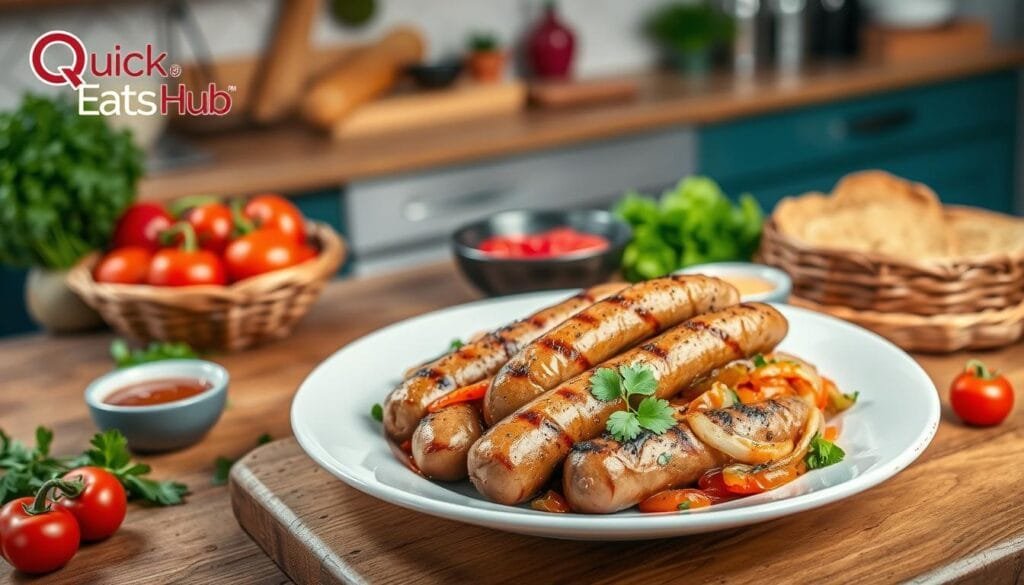 Beef Sausage Weeknight Dinner