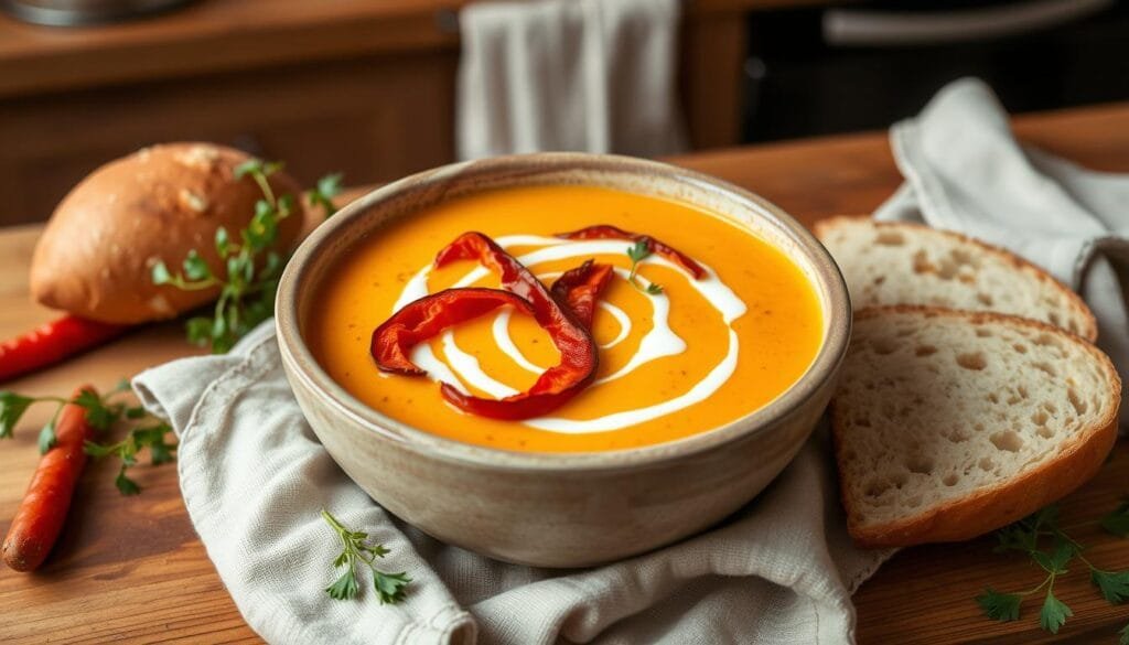 Butternut Squash Soup Serving Ideas