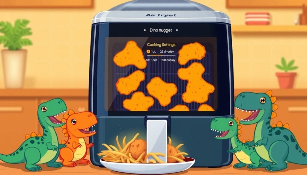 Dino Nuggets Air Fryer Cooking Settings