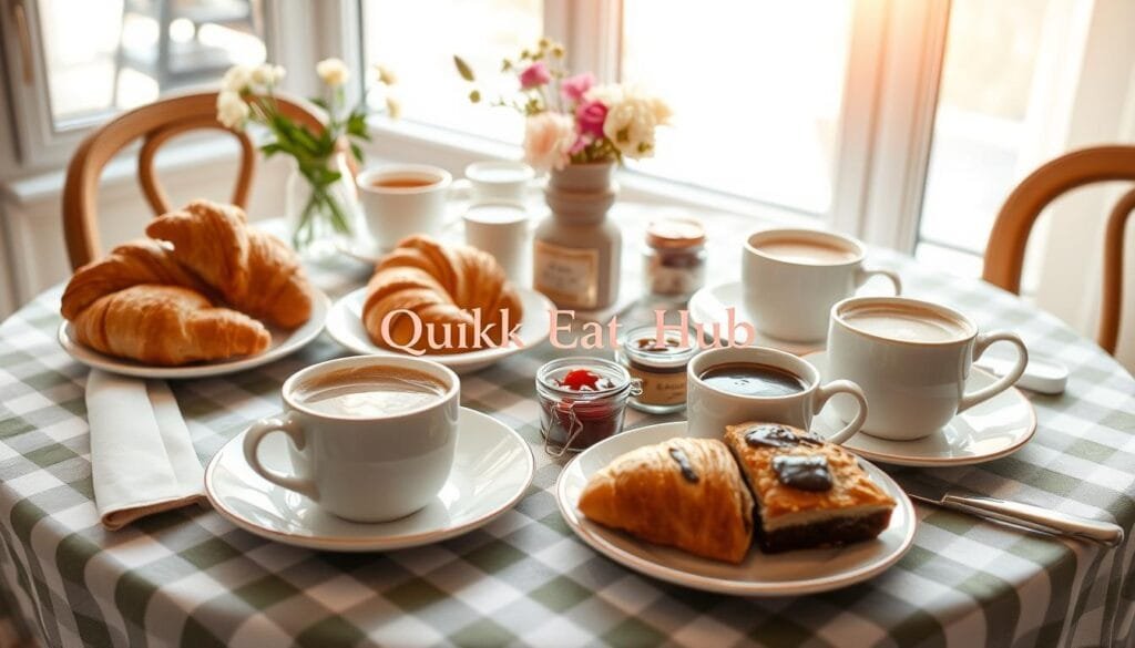 French Breakfast Table Setting