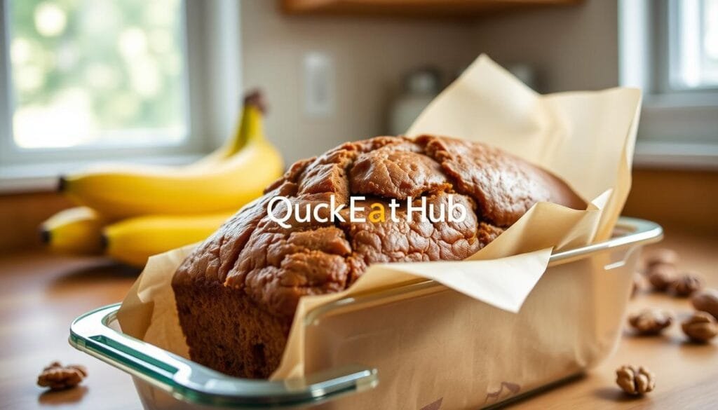 Storing Moist Banana Bread