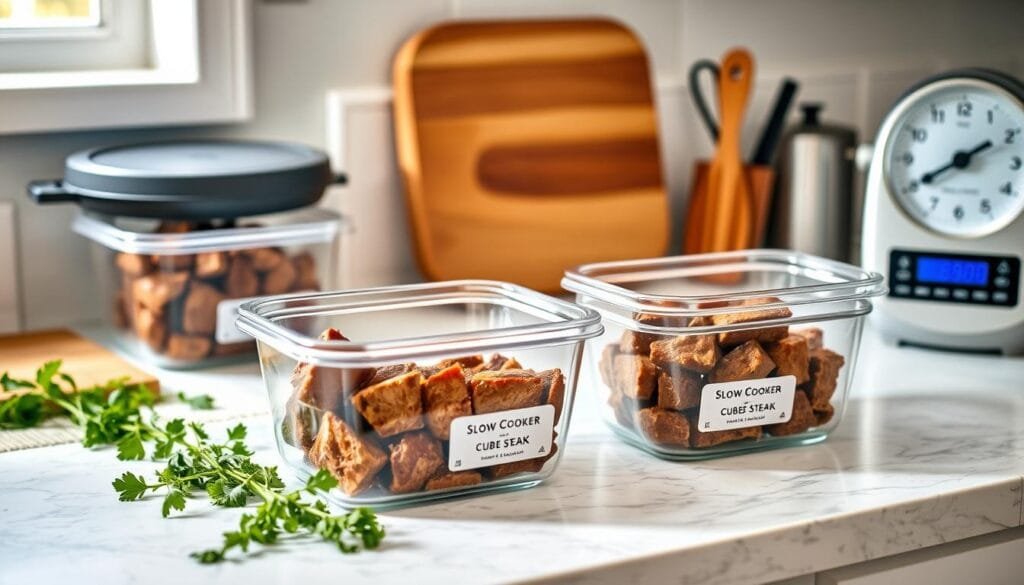 Storing Slow Cooker Cube Steak Leftovers