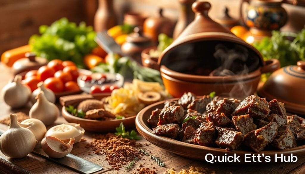 Beef Tagine Cooking Steps