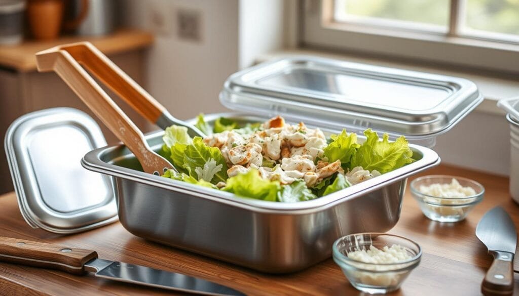 Chicken Caesar Salad Storage Tips