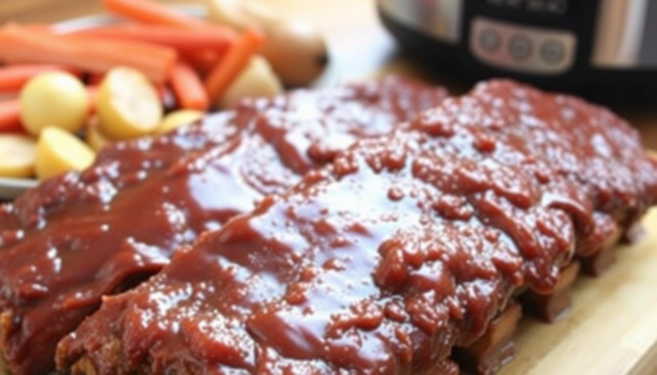Country Ribs with BBQ Sauce