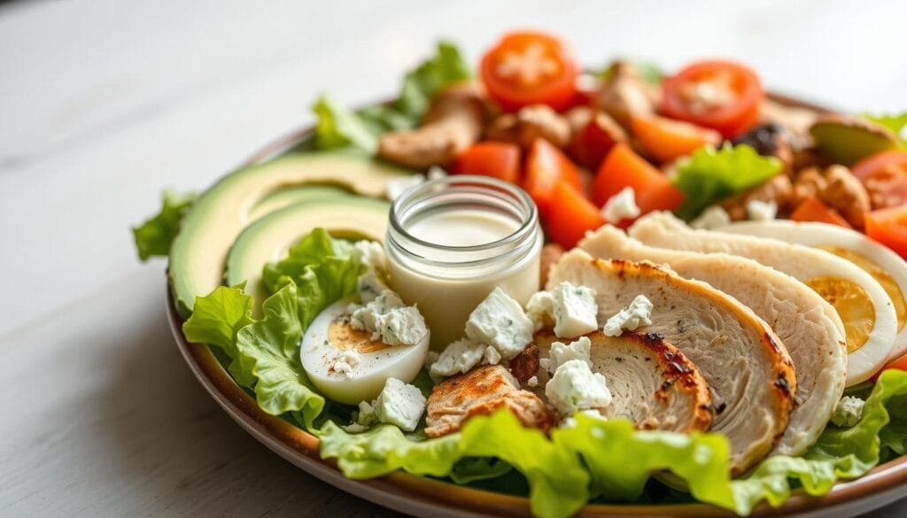 Low-Carb Cobb Salad Meal Prep