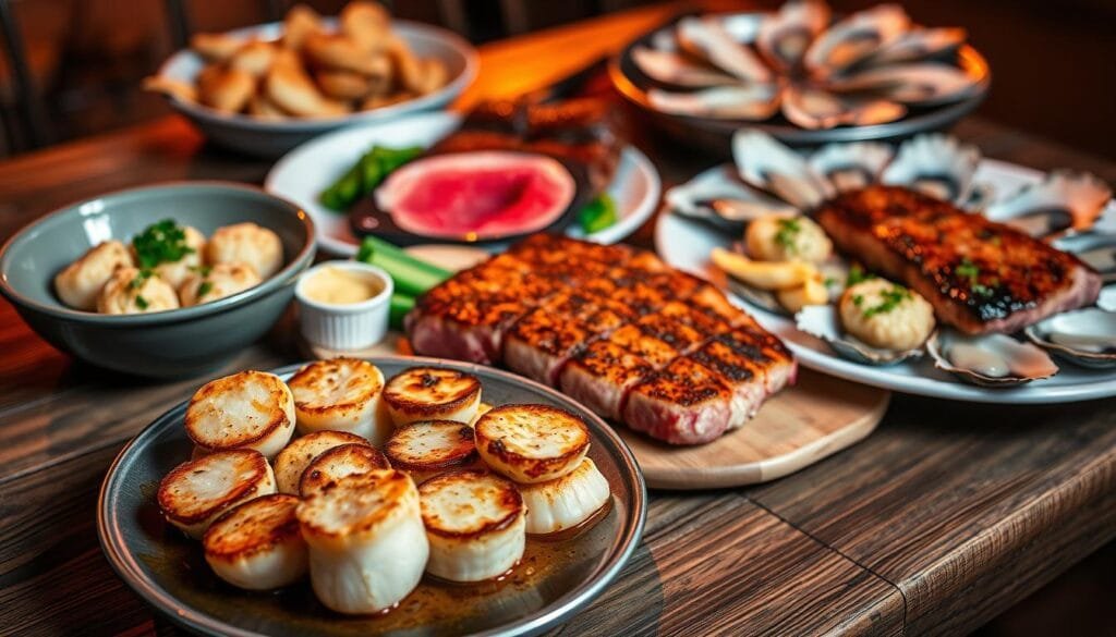 Mid Atlantic Seafood Dishes