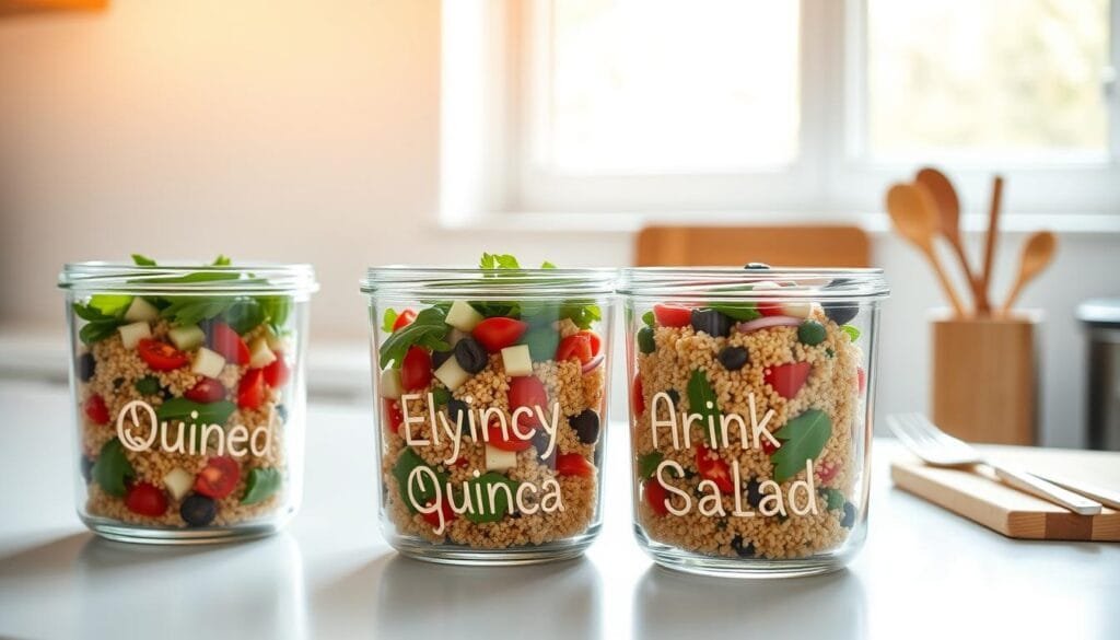 Quinoa Salad Meal Prep Storage