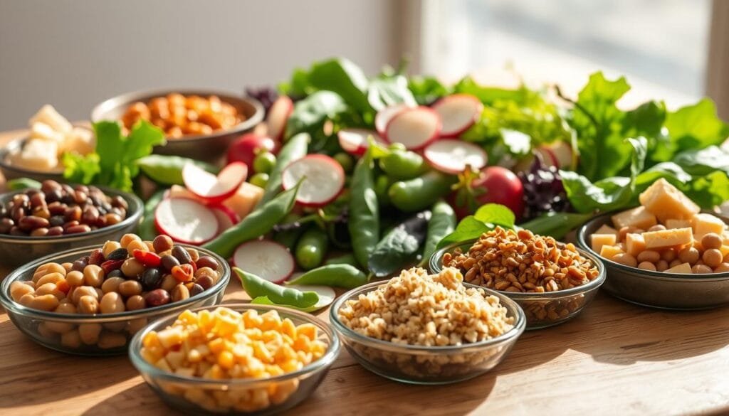 Vegetarian Salad Protein Options