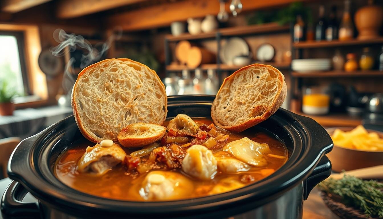 chicken french onion soup slow cooker