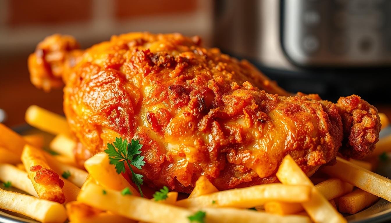 pressure cooker fried chicken