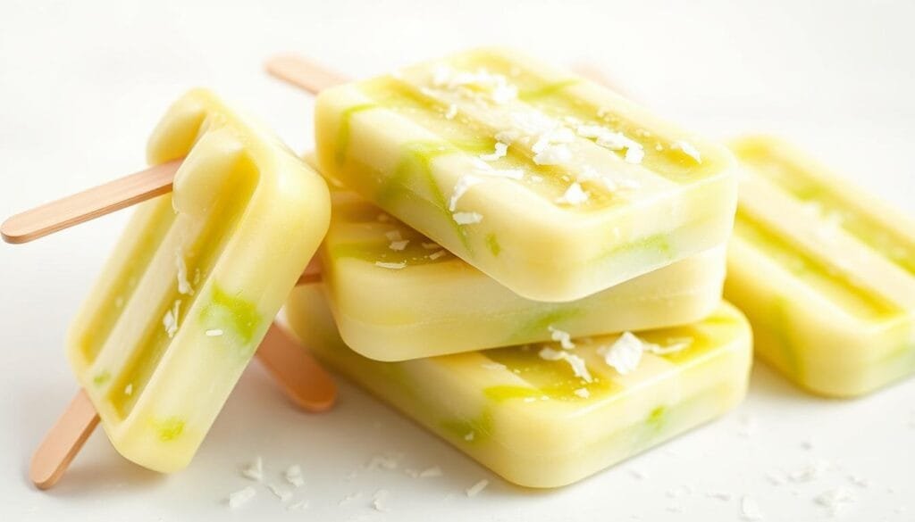 Coconut Lime Popsicles