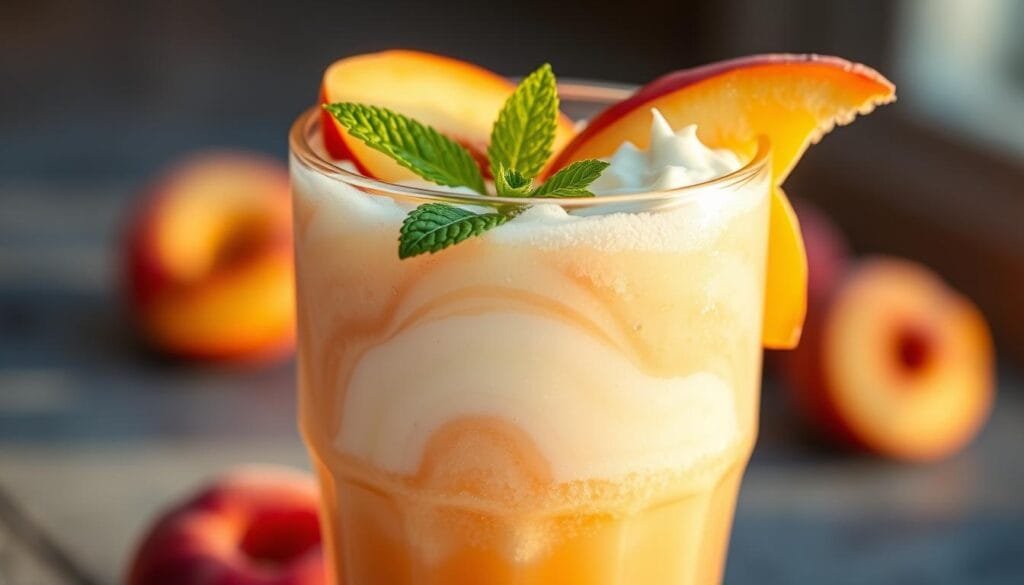Frozen Peach Smoothie