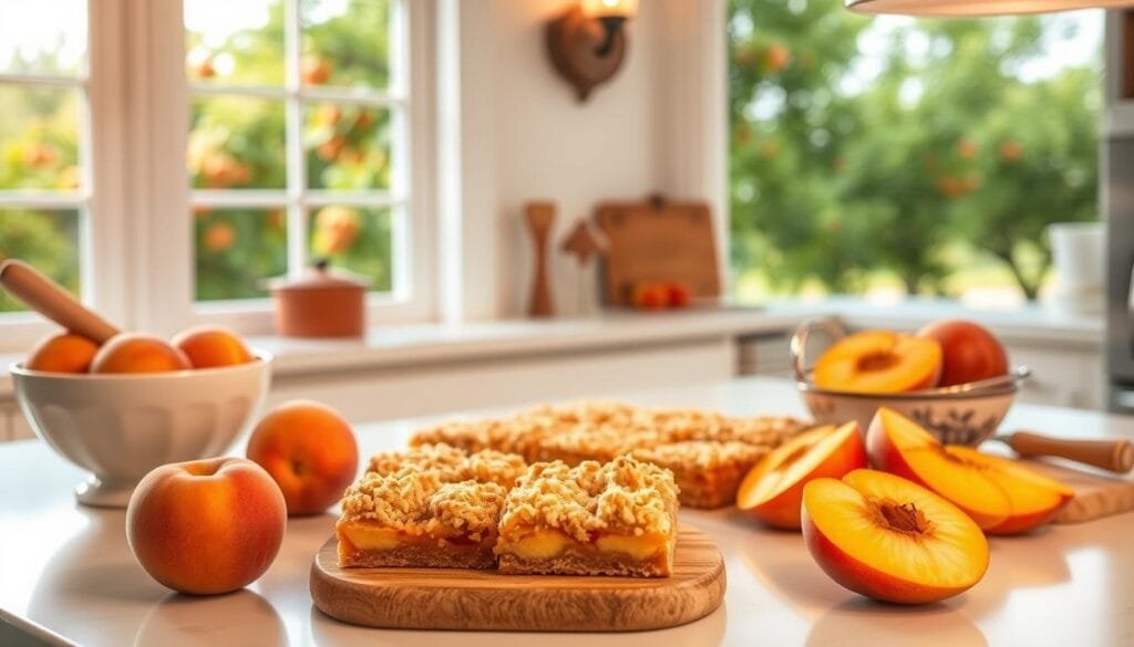 baking with fresh peaches