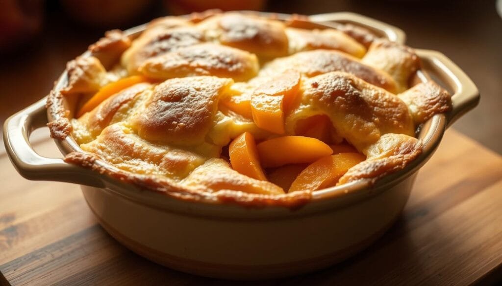 classic peach cobbler