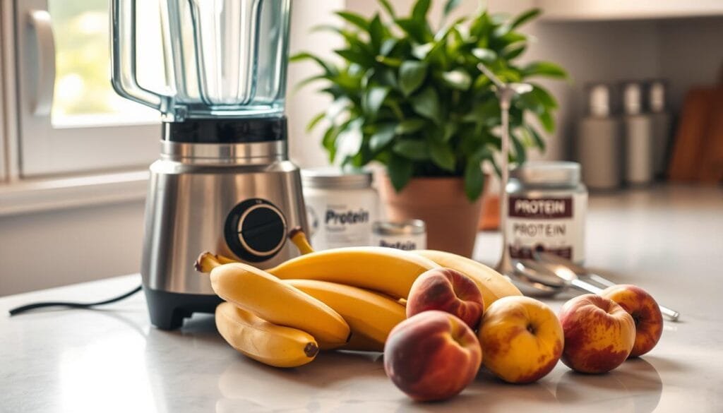 fruit protein blend preparation