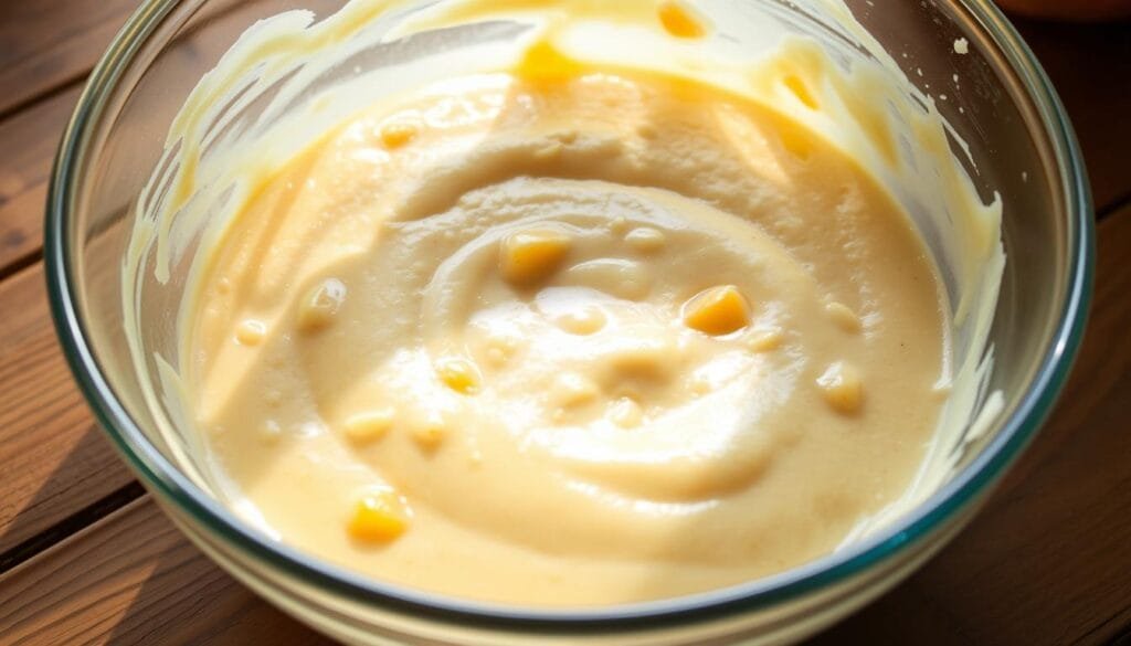 homemade peach fritter batter