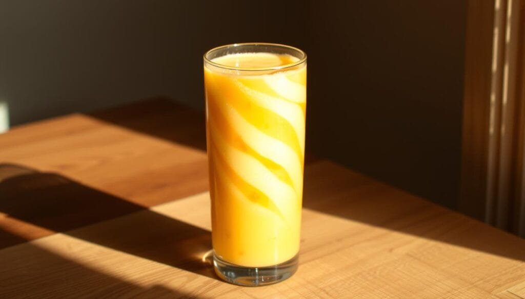 peach mango smoothie