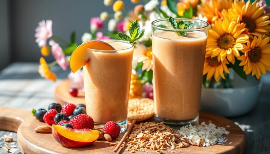 peach smoothie pairing suggestions
