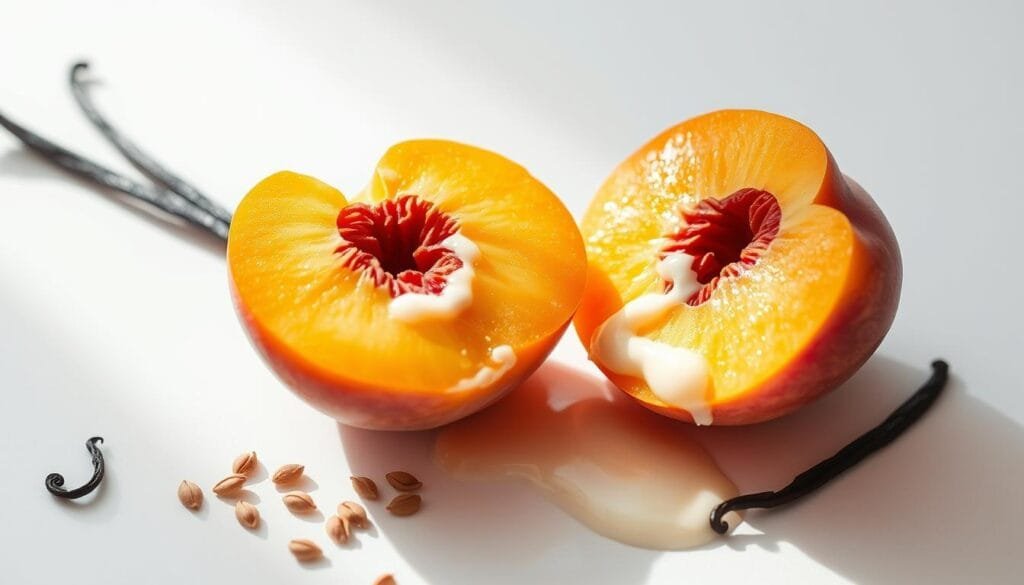 peaches and vanilla blend