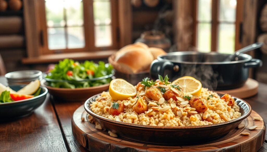 one-pot chicken and rice serving suggestions