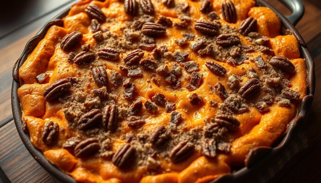 sweet potato casserole with nuts