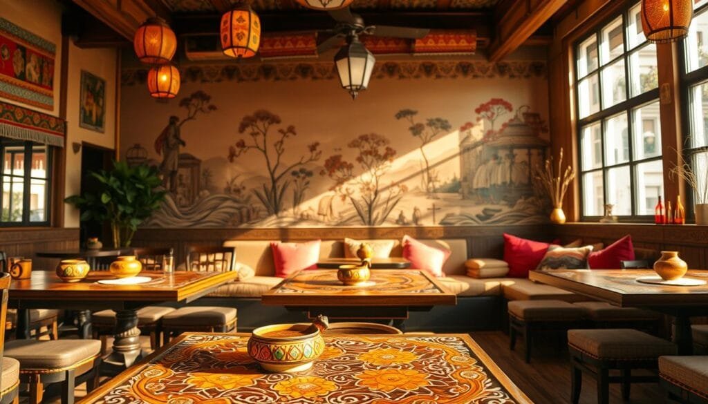 ethnic restaurant interior design